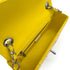 CHANEL TURN LOCK CHAIN SHOULDER BAG YELLOW PYTHON 90309173 - PURPOSE