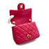 CHANEL MINI MATELASSE CHAIN SHOULDER BAG PINK LAMB SKIN 90309176 - PURPOSE