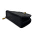 CHANEL VINTAGE HALF MOON CHAIN SHOULDER BAG BLACK LAMB SKIN 90309179 - PURPOSE