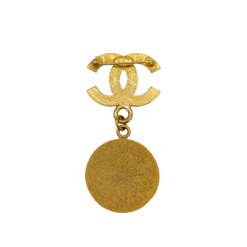 CHANEL VINTAGE COCOMARK BROOCH GOLD ACCESSORY 95A 90309184 - PURPOSE