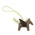 HERMES BAG CHARM RODEO PEGASUS PM ETOUPE ROUGE SELLIER JAUNE MILTON W 90309186 - PURPOSE