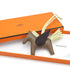 HERMES BAG CHARM RODEO PEGASUS PM ETOUPE ROUGE SELLIER JAUNE MILTON W 90309186 - PURPOSE