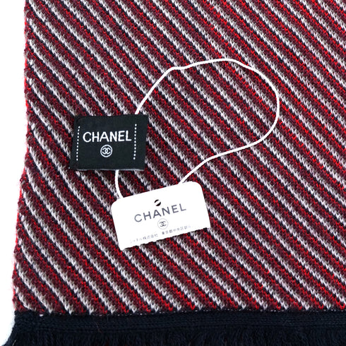 CHANEL COCOMARK WINTER SCARF MULTICOLOR CASHMERE ACCESSORY 90309193 - PURPOSE