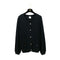 CHANEL CARDIGAN BLACK COTTON CASHMERE 46 08P RTW 90309197 - PURPOSE