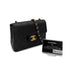 CHANEL VINTAGE MINI SQUARE 17 CHAIN SHOULDER BAG BLACK LAMB SKIN 90309254 - PURPOSE