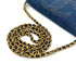 CHANEL VINTAGE BIG COCO CHAIN SHOULDER WALLET BLUE DENIM 90309261 - PURPOSE