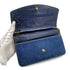 CHANEL VINTAGE BIG COCO CHAIN SHOULDER WALLET BLUE DENIM 90309261 - PURPOSE