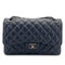 CHANEL MATELASSE 30 CHAIN SHOULDER BAG NAVY CAVIAR SKIN 90309262 - PURPOSE