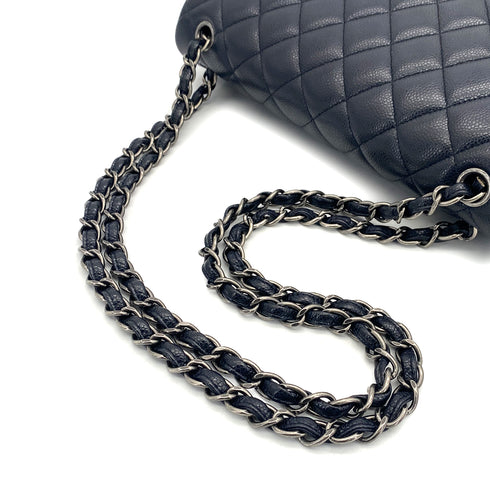 CHANEL MATELASSE 30 CHAIN SHOULDER BAG NAVY CAVIAR SKIN 90309262 - PURPOSE