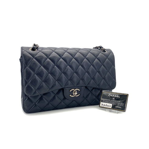 CHANEL MATELASSE 30 CHAIN SHOULDER BAG NAVY CAVIAR SKIN 90309262 - PURPOSE