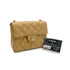 CHANEL VINTAGE MINI SQUARE 17 CHAIN SHOULDER BAG BEIGE CAVIAR SKIN 90309269 - PURPOSE