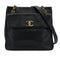 CHANEL VINTAGE TURN LOCK CHAIN TOTE BAG BLACK CAVIAR SKIN 90309270 - PURPOSE