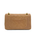 CHANEL VINTAGE CLASSIC FLAP SMALL CHAIN SHOULDER BAG CAMEL LAMB SKIN 90309272 - PURPOSE