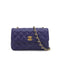 CHANEL VINTAGE MATELASSE CHAIN SHOULDER BAG PURPLE LAMB SKIN 90309274 - PURPOSE