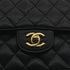 CHANEL VINTAGE CLASSIC FLAP MEDIUM CHAIN SHOULDER BAG BLACK CAVIAR SKIN 90309655 - PURPOSE