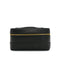 CHANEL VINTAGE BICOLORE VANITY HAND BAG BLACK CALF LEATHER 90309656 - PURPOSE