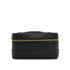 CHANEL VINTAGE BICOLORE VANITY HAND BAG BLACK CALF LEATHER 90309656 - PURPOSE