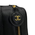 CHANEL VINTAGE BICOLORE VANITY HAND BAG BLACK CALF LEATHER 90309656 - PURPOSE