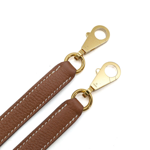 HERMES KELLY BOLIDE GOLD TAURILLON CLEMENCE SHOULDER STRAP GOLD HARDWARE 90309658 - PURPOSE
