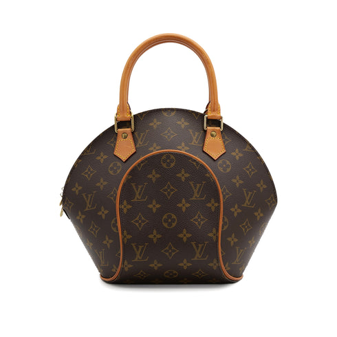LOUIS VUITTON MONOGRAM ELLIPSE PM HAND BAG BROWN M51127 90309660 - PURPOSE