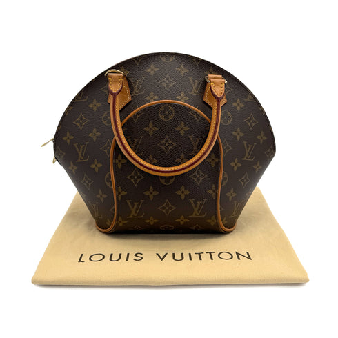 LOUIS VUITTON MONOGRAM ELLIPSE PM HAND BAG BROWN M51127 90309660 - PURPOSE