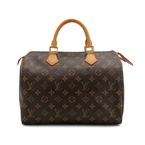 LOUIS VUITTON MONOGRAM SPEEDY 30 HAND BAG BROWN M41108 90309661 - PURPOSE