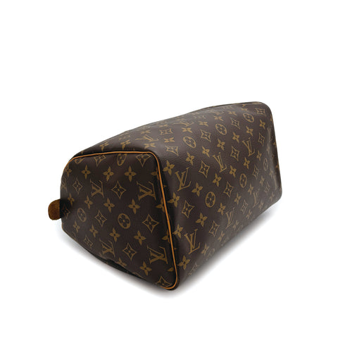 LOUIS VUITTON MONOGRAM SPEEDY 30 HAND BAG BROWN M41108 90309661 - PURPOSE