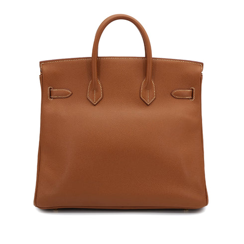 HERMES HAUT A COURROIES 32 GOLD COUCHEVEL HAND BAG □D GOLD HARDWARE 90309669 - PURPOSE