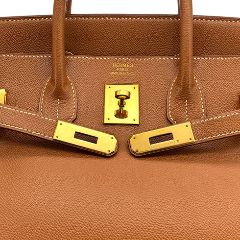 HERMES HAUT A COURROIES 32 GOLD COUCHEVEL HAND BAG □D GOLD HARDWARE 90309669 - PURPOSE