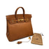 HERMES HAUT A COURROIES 32 GOLD COUCHEVEL HAND BAG □D GOLD HARDWARE 90309669 - PURPOSE
