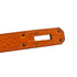 HERMES KELLY 28 RETOURNE ORANGE TAURILLON CLEMENCE HAND SHOULDER BAG □G GOLD HARDWARE 90309670