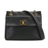 CHANEL VINTAGE TURN LOCK CHAIN TOTE BAG BLACK CAVIAR SKIN 90309672 - PURPOSE