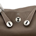 HERMES LINDY 30 ETOUPE TAURILLON CLEMENCE SHOULDER BAG □Q PALLADIUM HARDWARE 90309734 - PURPOSE