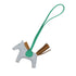 HERMES BAG CHARM RODEO PM BLUE BRUME SESAMI MENTHE AGNEAU MILO U 90309739 - PURPOSE