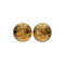 CHANEL VINTAGE EARRINGS ROUND COCOMARK GOLD ACCESSORY 94P 90309742 - PURPOSE