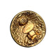CHANEL VINTAGE EARRINGS ROUND COCOMARK GOLD ACCESSORY 94P 90309742 - PURPOSE