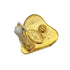 CHANEL VINTAGE EARRINGS COCOMARK HEART GOLD ACCESSORY 93P 90309746 - PURPOSE