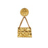 CHANEL COCOMARK MATELASSE CHAIN BAG MOTIF BROOCH GOLD ACCESSORY 23 90309748 - PURPOSE
