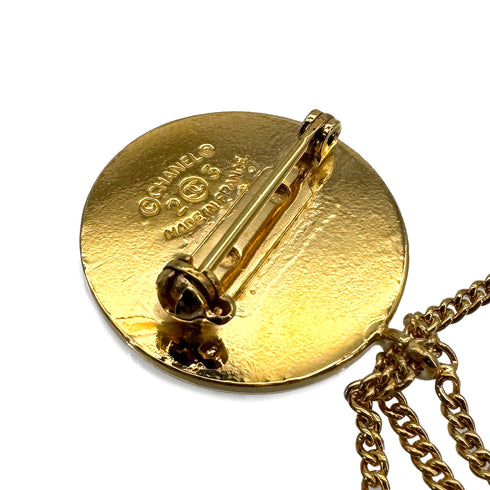 CHANEL COCOMARK MATELASSE CHAIN BAG MOTIF BROOCH GOLD ACCESSORY 23 90309748 - PURPOSE