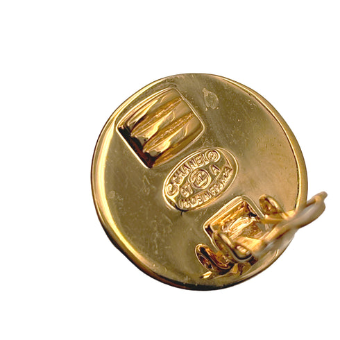 CHANEL VINTAGE EARRINGS TURN LOCK COCOMARK ACCESSORY 97A 90309759 - PURPOSE