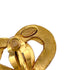 CHANEL VINTAGE EARRINGS HEART COCOMARK GOLD ACCESSORY 95P 90309760 - PURPOSE
