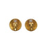 CHANEL VINTAGE EARRINGS ROUND COCOMARK GOLD ACCESSORY 94A 90309763 - PURPOSE