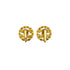CHANEL VINTAGE EARRINGS COCOMARK RHINESTONE ROUND ACCESSORY 90309764 - PURPOSE
