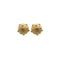 CHANEL VINTAGE EARRINGS ROUND COCOMARK GOLD BEIGE ACCESSORY 00A 90309766 - PURPOSE