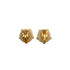 CHANEL VINTAGE EARRINGS ROUND COCOMARK GOLD BEIGE ACCESSORY 00A 90309766 - PURPOSE