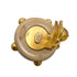 CHANEL VINTAGE EARRINGS ROUND COCOMARK GOLD BEIGE ACCESSORY 00A 90309766 - PURPOSE