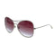 CHANEL VINTAGE SUNGLASSES COCOMARK CHAIN MOTIF PINK SILVER EYEWEAR 90309767 - PURPOSE