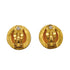 CHANEL VINTAGE EARRINGS COCOMARK ROUND GOLD ACCESSORY 94A 90309770 - PURPOSE
