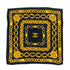 CHANEL VINTAGE SCARF COCOMARK CHAIN MOTIF GOLD BLACK 90309780 - PURPOSE