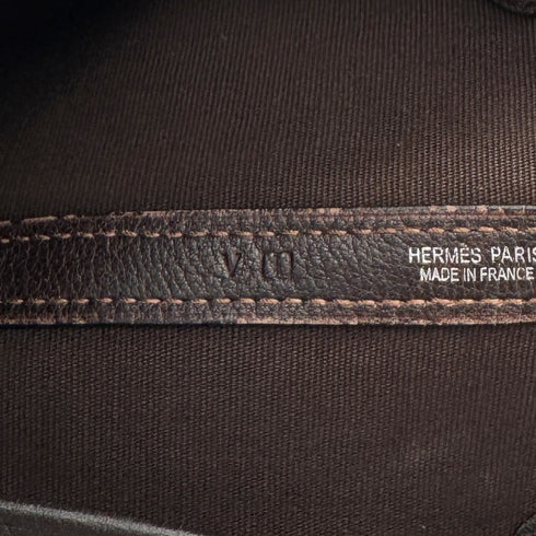 HERMES GARDEN PARTY 36 PM MARRON TOILE OFFICIER TOTE BAG □I 90309781 - PURPOSE